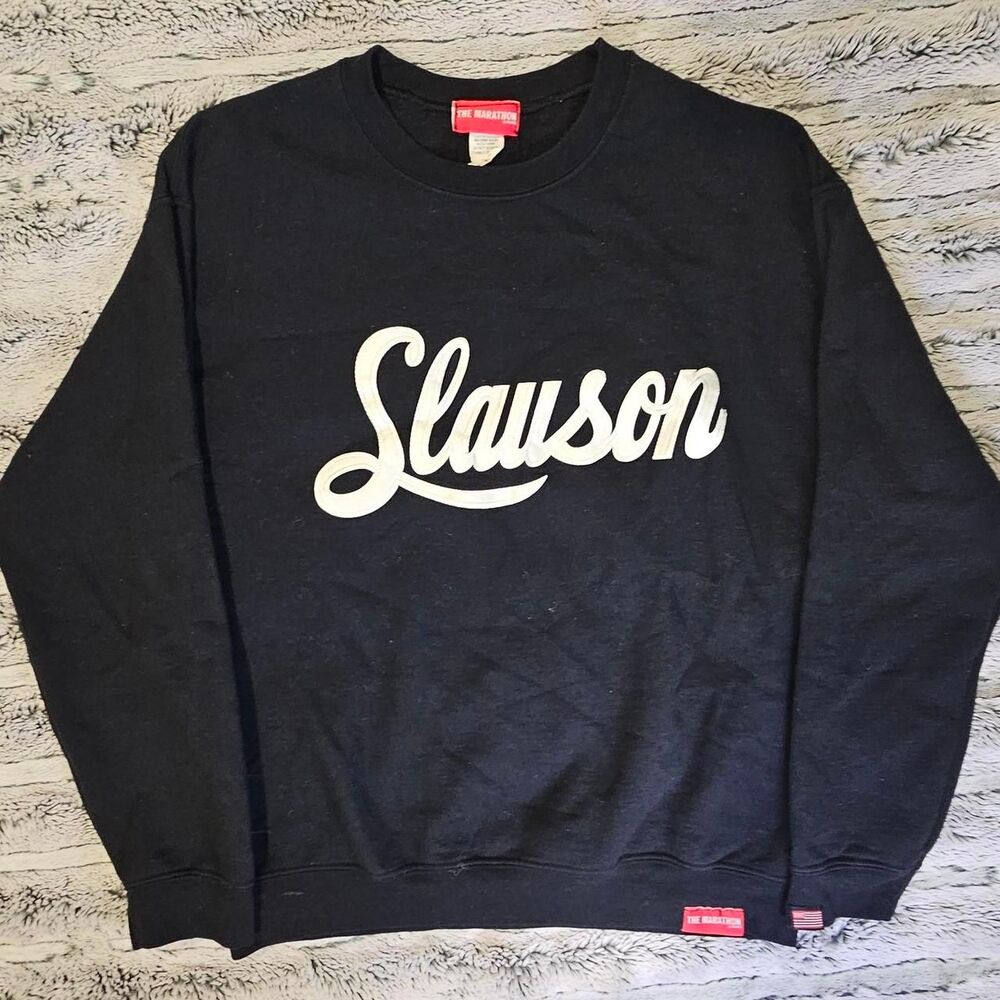 Unbranded Men's Black and White Sweatshirt
